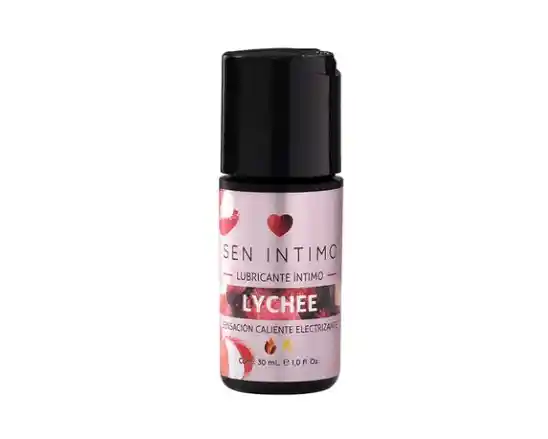 Lubricante Lychee Electrizante Caliente 30ml Sen Intimo