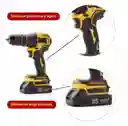 Taladro Inalambrico 36v Con Herramientas 2 Baterías Recargables