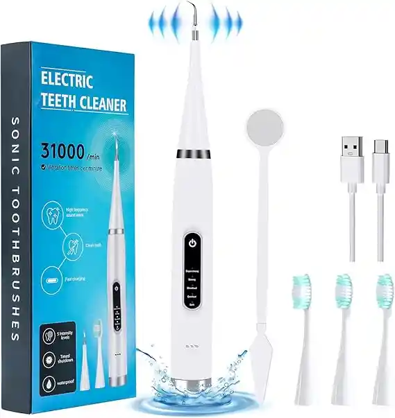 Cepillo Limpiador Dientes Eléctrico 4 En 1 Removedor Sarro