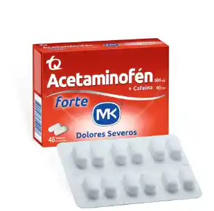 Acetaminofen Forte Mk X Unidad