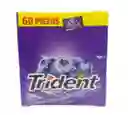 Chicle Trident Mora Azul X60