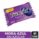 Chicle Trident Mora Azul X60