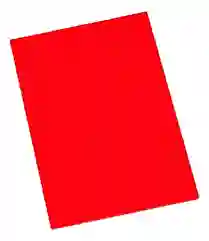Papel Iris Paquete X 20 Color Rojo