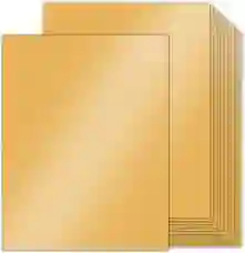 Cartulina Dorada Tamaño Carta