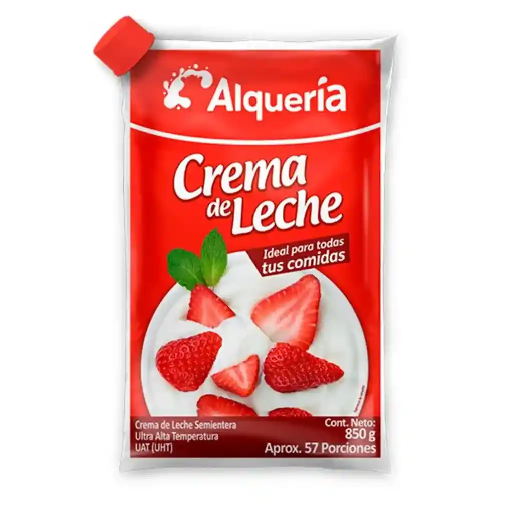 Crema De Leche X 850 Gramos