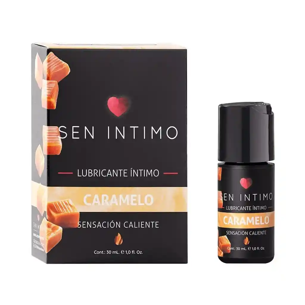 Lubricante Caliente Caramelo Sen Íntimo 30ml