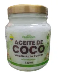 Aceite De Coco Microfiltrado X 130 Ml Prodcoco