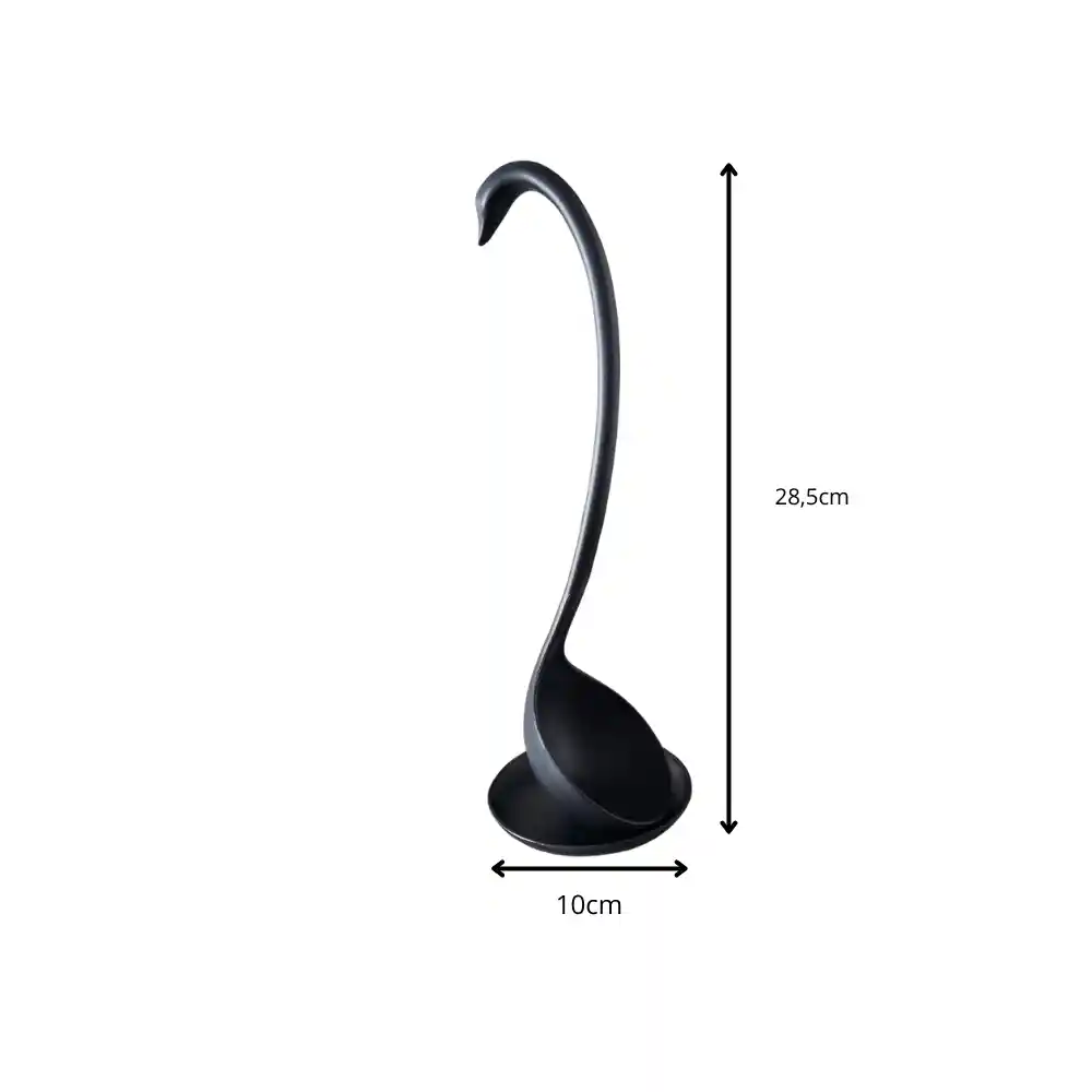 Cucharon En Forma De Cisne Con Soporte