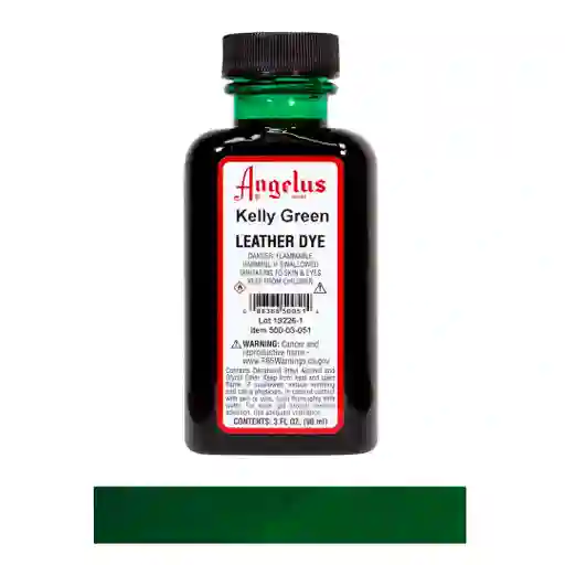 Tinte Cuero Kelly Green