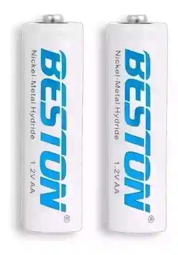 Baterías Pila Original Recargables Aa 2700mah X2 Beston Hr06