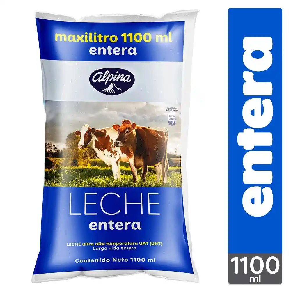 Leche Entera Alpina 1100 Ml