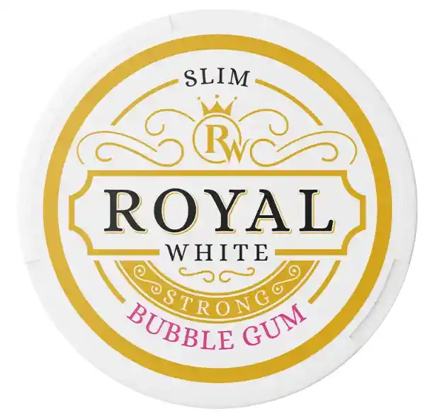 Bolsa De Nicotina Royal White Strong Bubble Gum 16,5mg