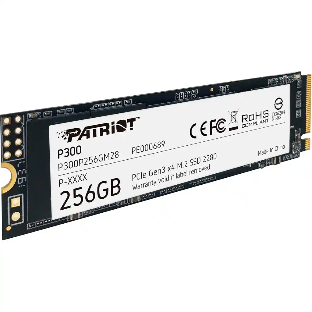 M.2 256gb Nvme Patriot Pcie Gen 3x4 2100mbs