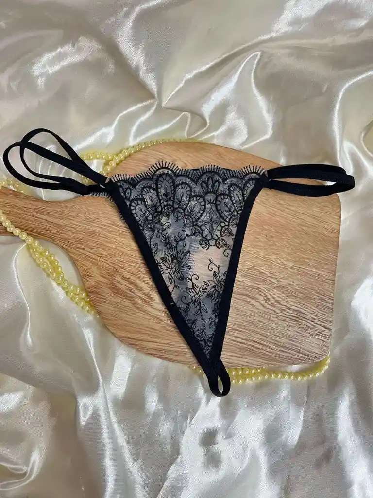 Tanga Trío Bordada