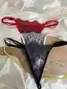 Tanga Trío Bordada