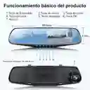 Camara Espejo Retrovisor Frontal Y Trasera 170°
