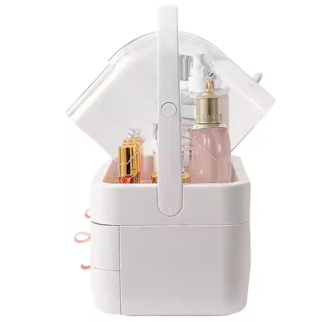 Organizador De Cosmeticos Multifuncional Con Manija