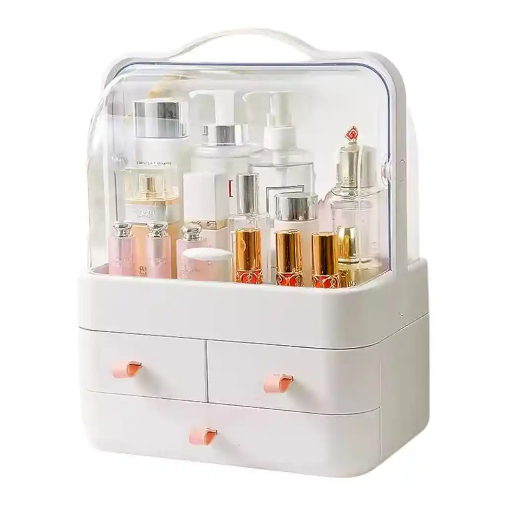 Organizador De Cosmeticos Multifuncional Con Manija