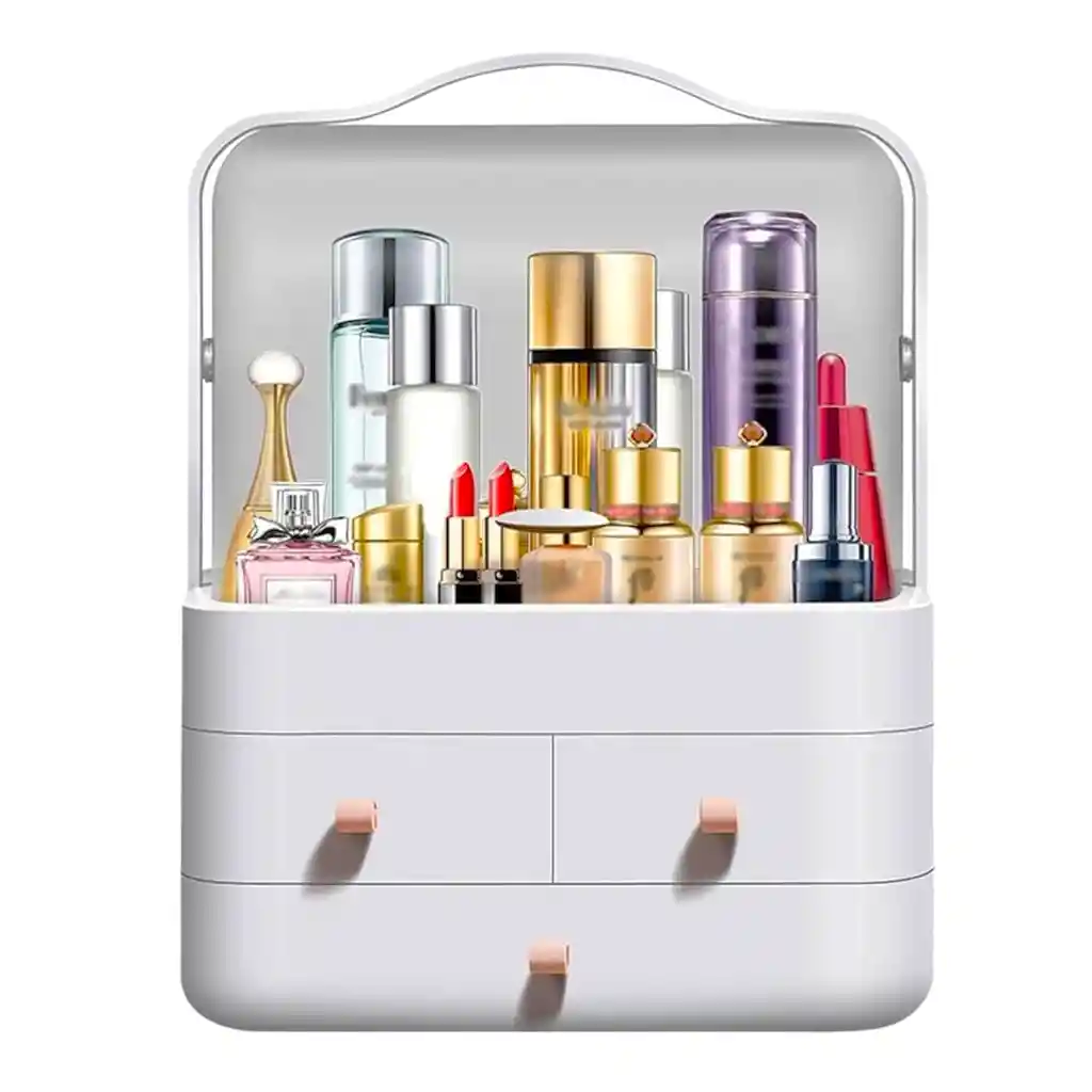 Organizador De Cosmeticos Multifuncional Con Manija
