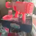 Lanzador De Burbujas 32 Agujeros Rosado