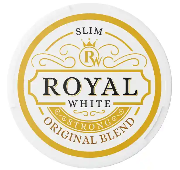 Bolsa De Nicotina Royal White Strong Original Blend 16,5mg