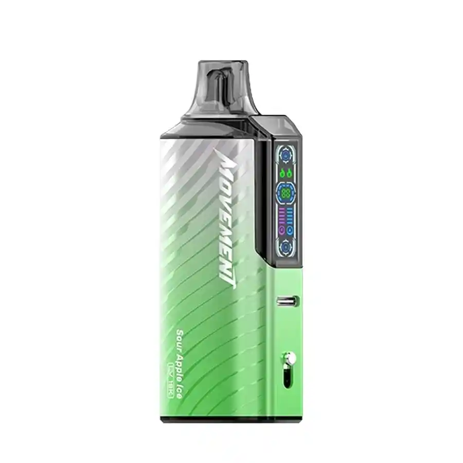 Vape Movement 18.000 Puffs Sour Apple Ice