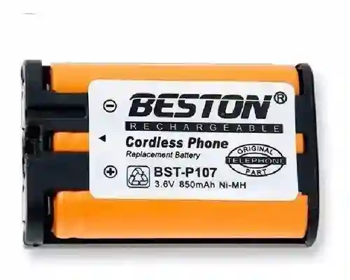 Batería Recargable Beston Bst-p107 Para Teléfonos Inalámbricos – 3.6v Ni-mh 850mah