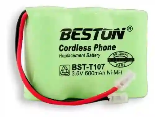 Batería Recargable Beston Bst-t107 Para Teléfonos Inalámbricos – 3.6v Ni-mh 600mah