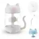 Humidificador Difusor De Aromas Gato Ambientador 350 Ml 3 En 1