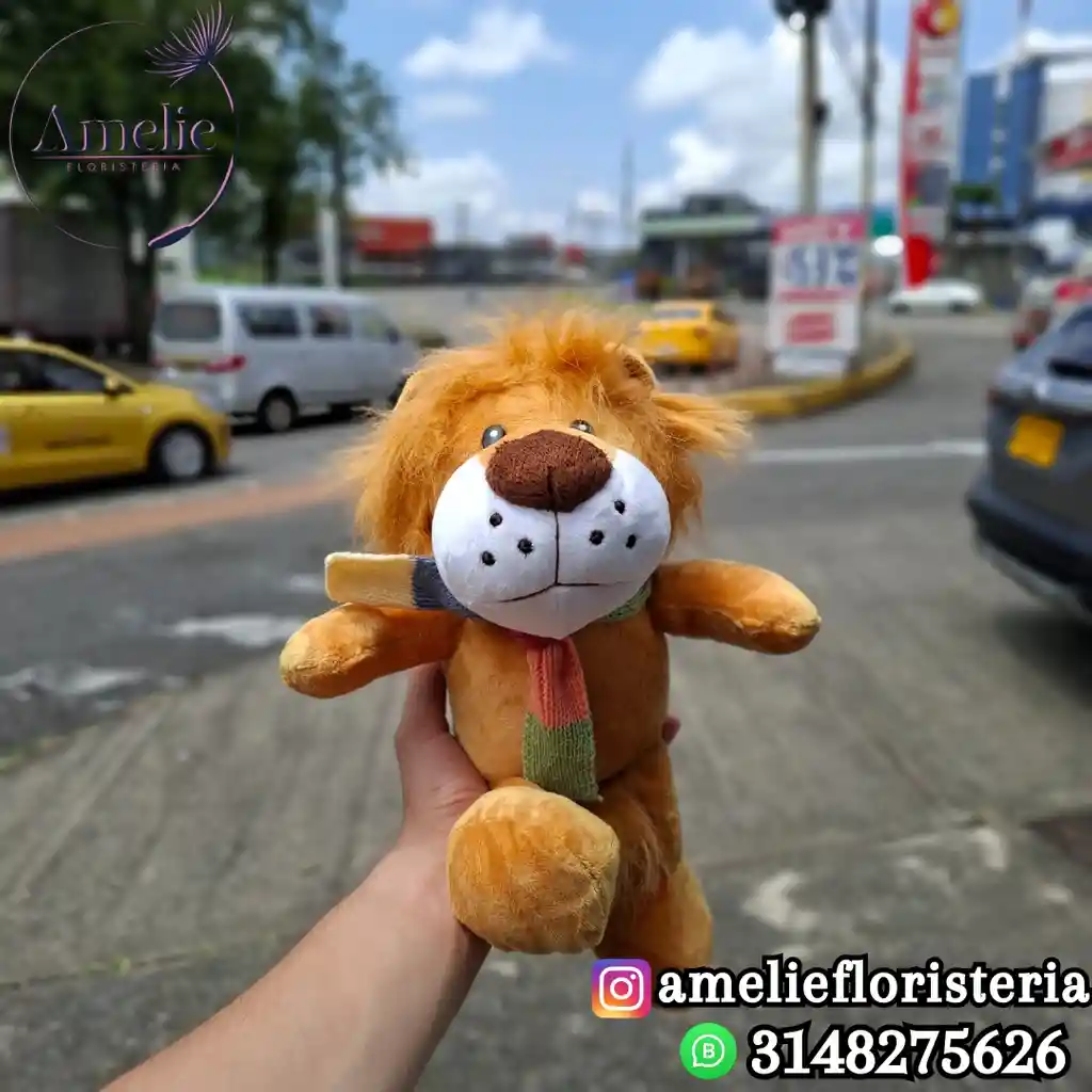 Peluche Leon 30cm