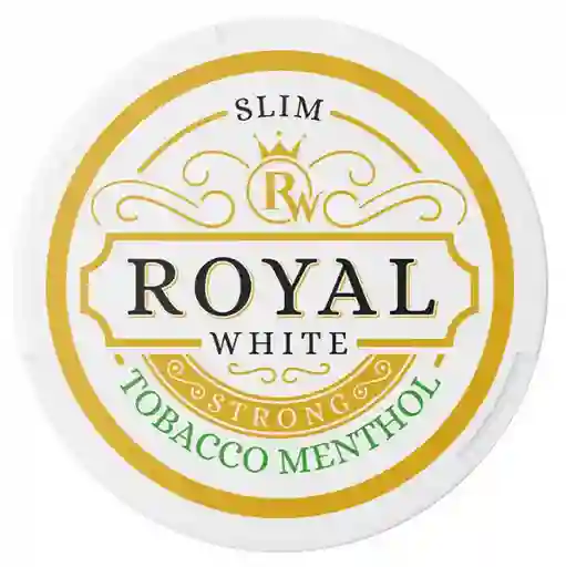 Bolsas De Nicotina Royal White Strong Tobacco Menthol 16,5mg