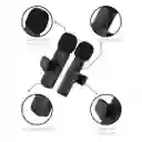 Micrófono Inalámbrico Solapa K9 X 2 Compatible Con Iphone