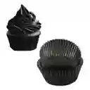 Capacillos Cupcakes Negros #5 X 100 Unidades