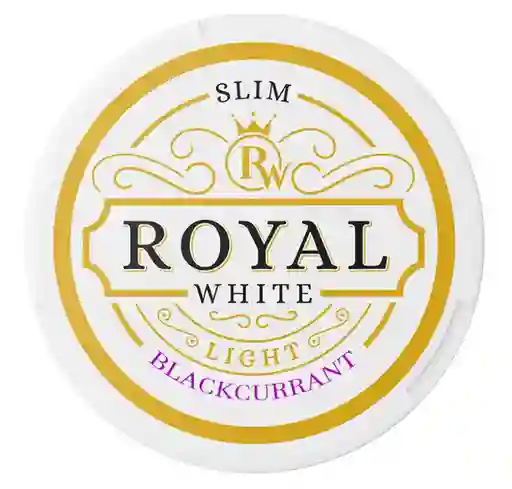 Bolsa De Nicotina Royal White Light Blackcurrant 8.0mg