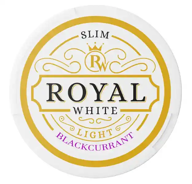 Bolsa De Nicotina Royal White Light Blackcurrant 8.0mg