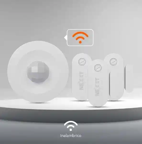 Combo Sensor Nexxt Movimiento Y X3 Sensor Ventana/puerta