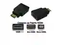 Cable Hdmi A Micro Hdmi Negro De Alta Velocidad 1080p (1.5 M) 2k 4k 3d