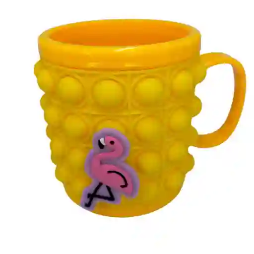 Pop It Vaso Antiestres Amarillo