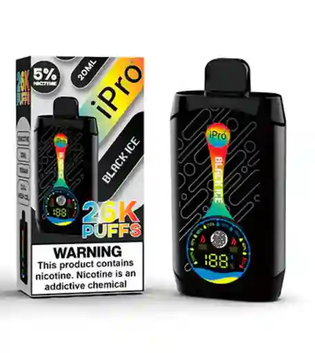 Vape Ipro Black Ice 26.000 Puffs