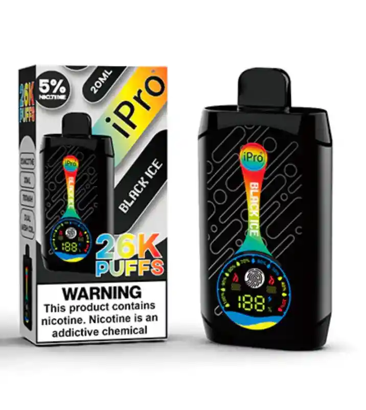 Vape Ipro Black Ice 26.000 Puffs