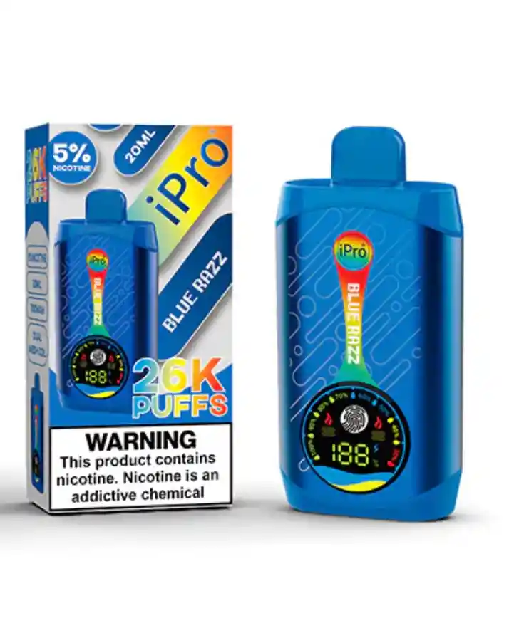 Vape Ipro Blue Razz 26.000 Puffs
