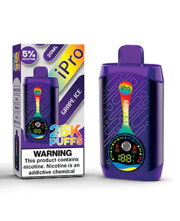 Vape Ipro Grape Ice 26.000 Puffs
