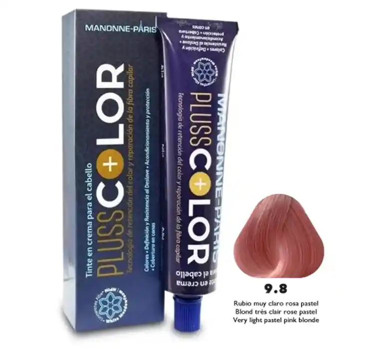 Tinte Rosa Pastel 9.8 Manonne Paris 150ml