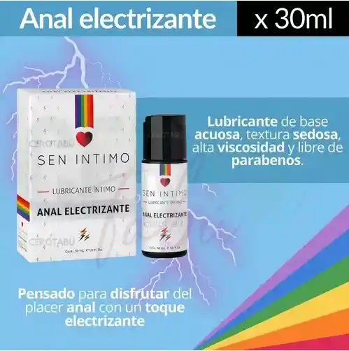 Lubricante Anal Electrizante 30 Ml Sen
