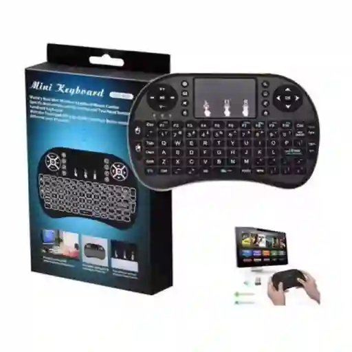 Mini Teclado Inalámbrico Control Para Smart Tv