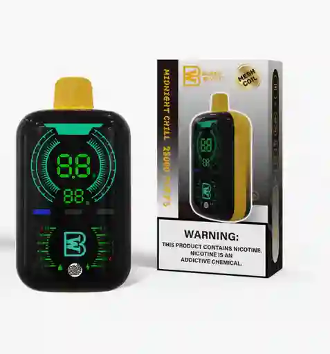 Vape Black And White Midnight Chill 28.000 Puffs