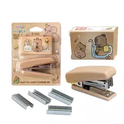 Grapadora Pequeña Con Ganchos De Repuesto Diseño Dibujos Varios