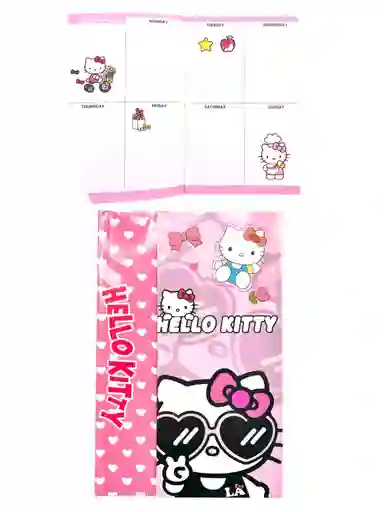 Planeador Sin Fecha Hello Kity Ref 3