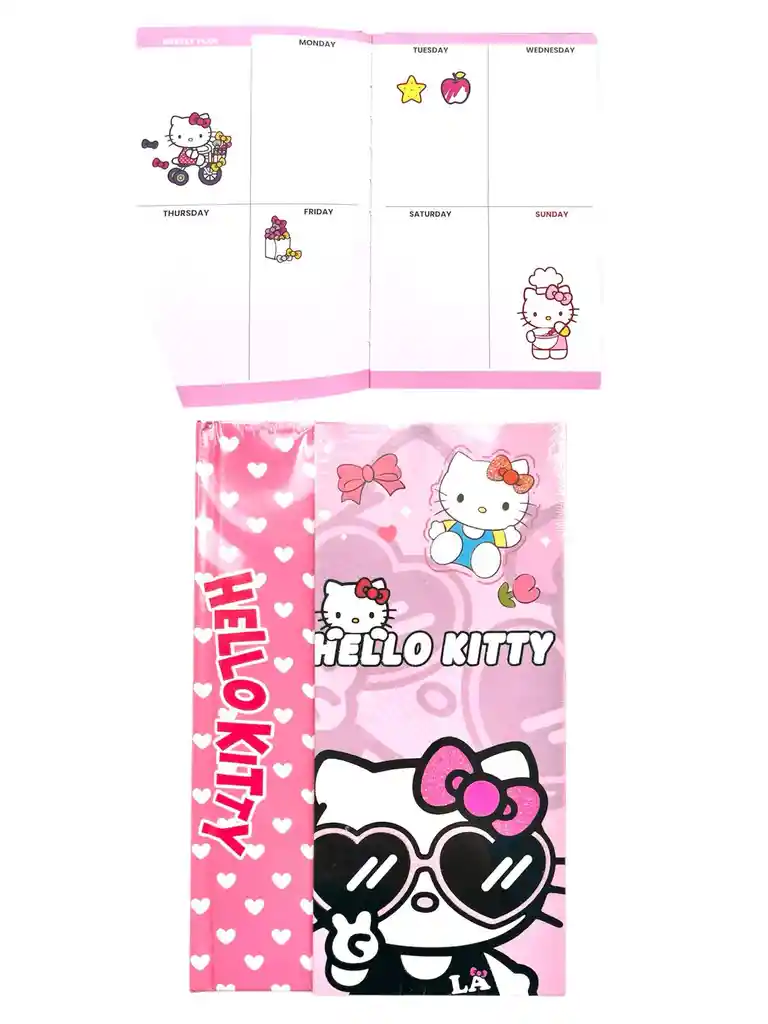 Planeador Sin Fecha Hello Kity Ref 3