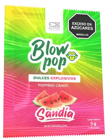 Blow Pop Sandia Elixir